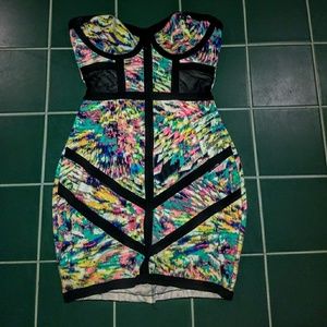 Colorful Bodycon Dress